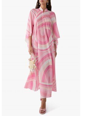 Pucci Printed Dress In Pink